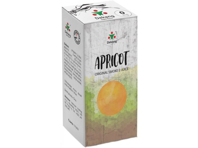 Liquid Dekang Apricot 10ml - 0mg (Meruňka)