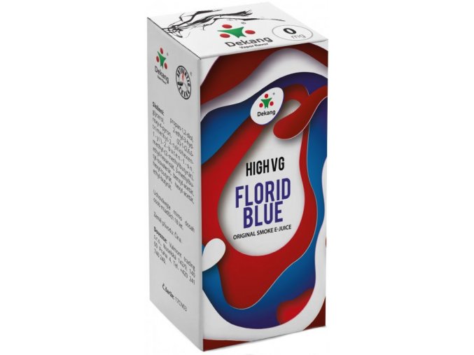 Liquid Dekang High VG Florid Blue 10ml - 0mg (Ledové borůvky)