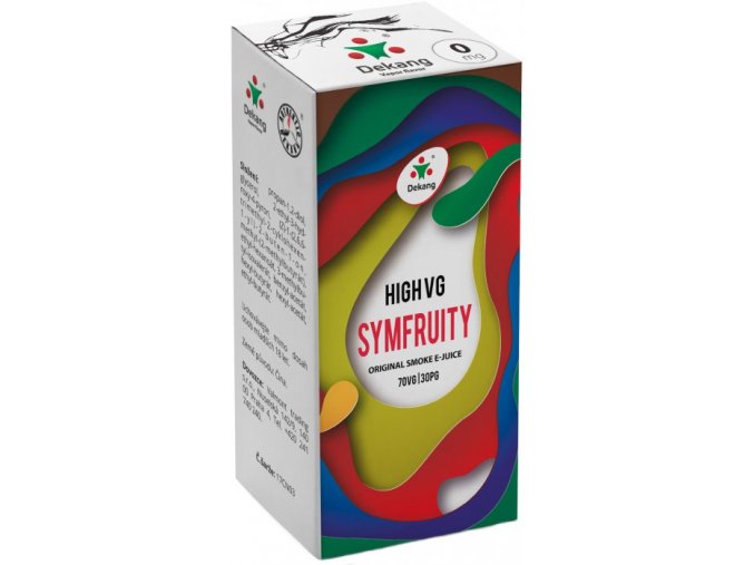 Liquid Dekang High VG Symfruity 10ml - 0mg (Ovocný mix)