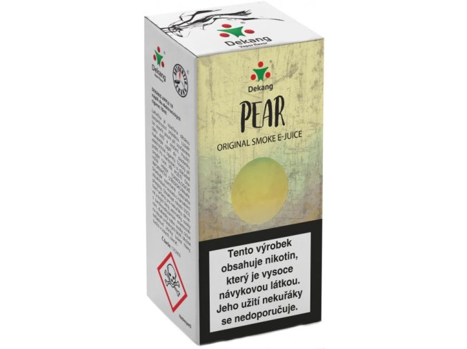 Liquid Dekang Pear (Hruška) 10ml - 6mg