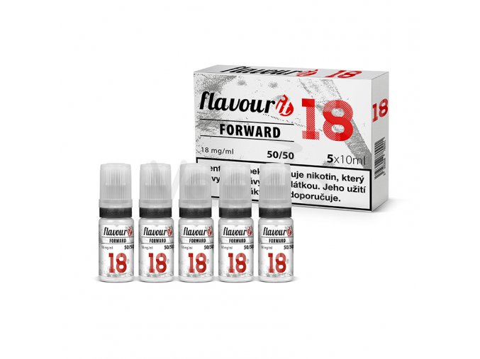 Flavourit 50 50 18mg 5x10ml