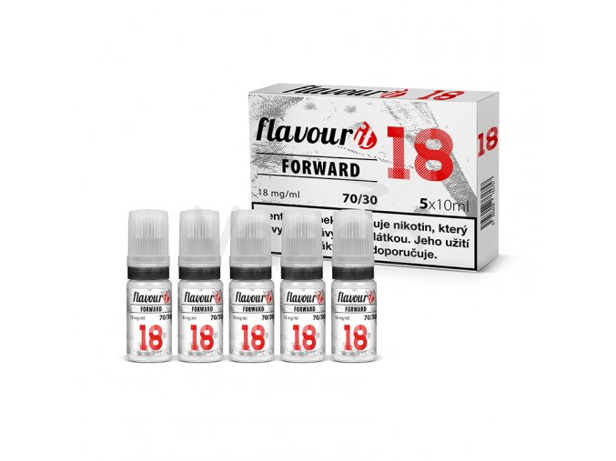 Flavourit 70 30 18mg 5x10ml