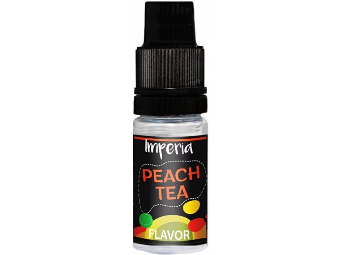 prichut imperia black label 10ml peach tea broskvovy caj