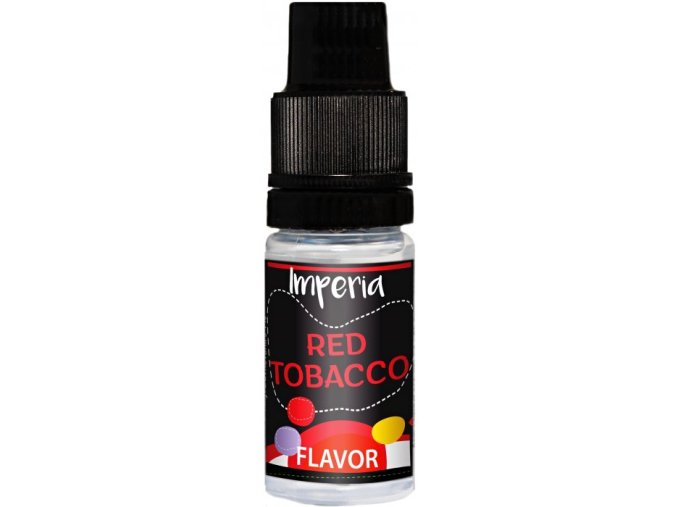 prichut imperia black label 10ml red tobacco americky tabak