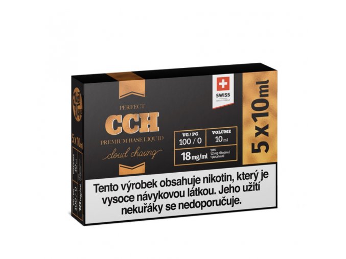 Booster báze JustVape CCH 5x10ml 18mg