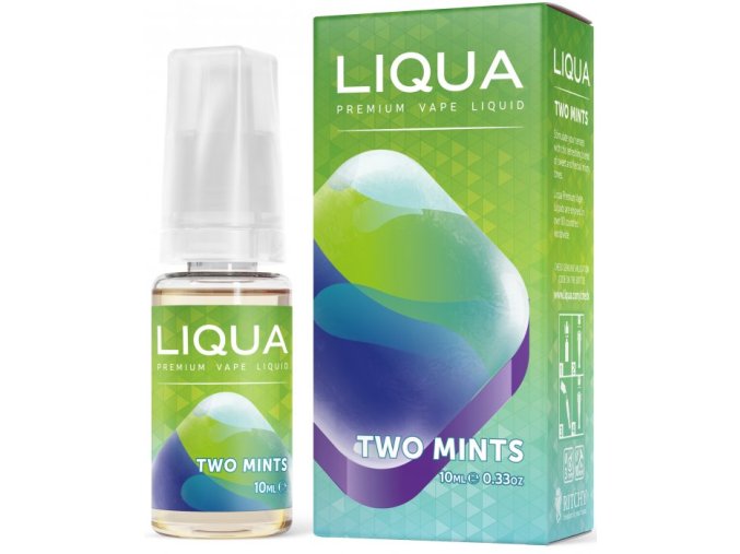 liqua cz elements two mints 10ml chut maty a mentolu