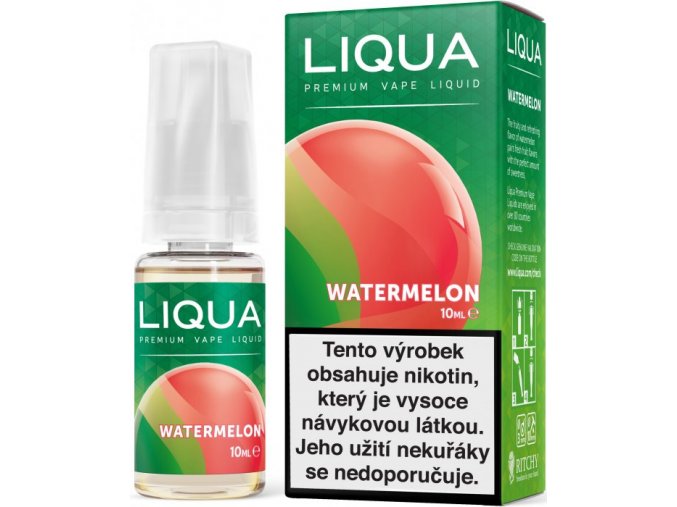 liqua cz elements watermelon 10ml vodni meloun