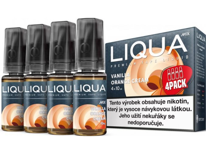 liqua cz mix 4pack vanilla orange cream
