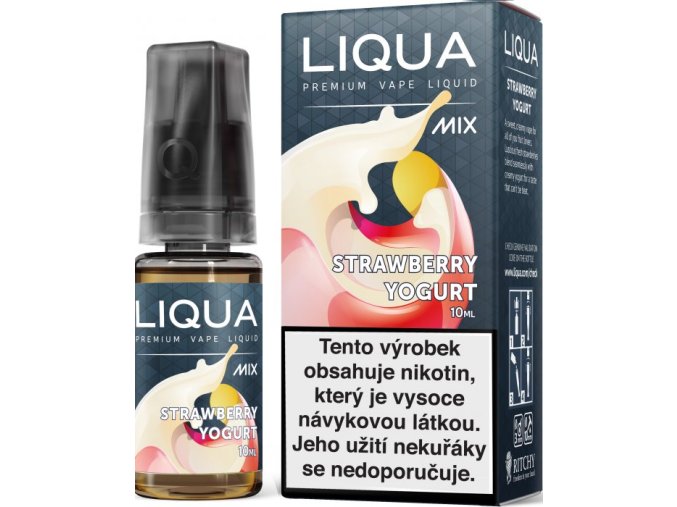 liqua cz mix strawberry yogurt 10ml