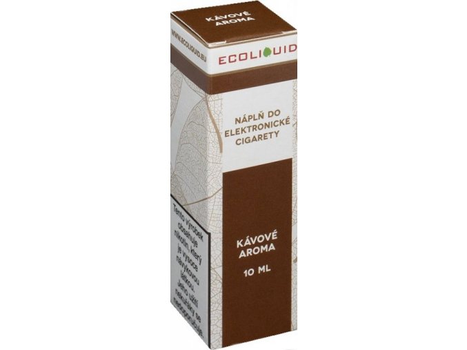 Liquid Ecoliquid Coffee 10ml - 12mg (Káva)