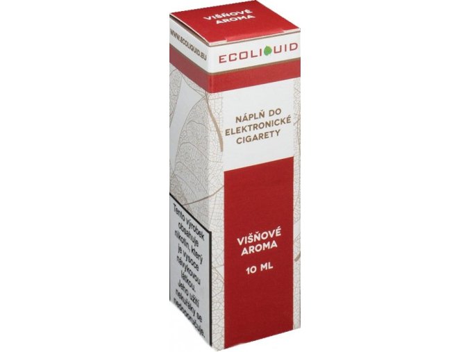 Liquid Ecoliquid Cherry 10ml - 0mg (Višeň)