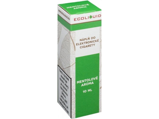 Liquid Ecoliquid Menthol 10ml - 6mg