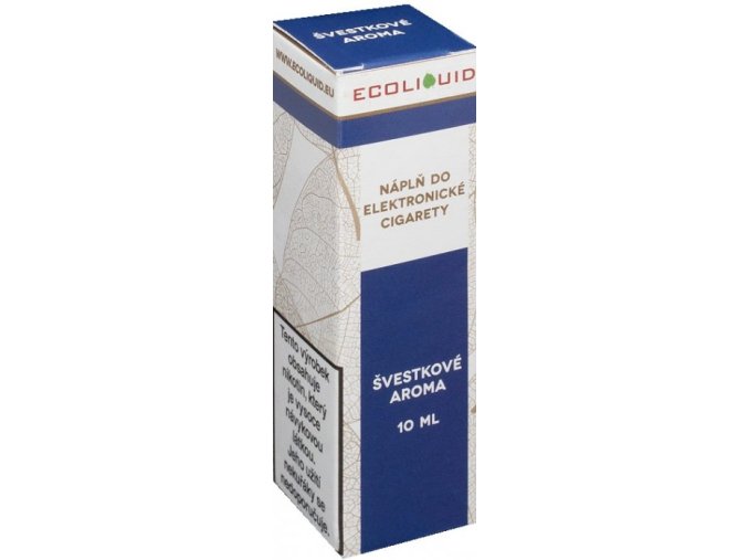 Liquid Ecoliquid Plum 10ml - 0mg (Švestka)