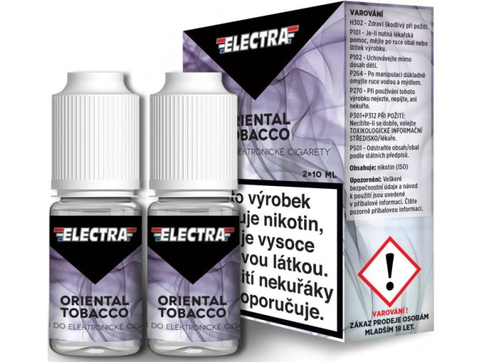 Liquid ELECTRA 2Pack Oriental Tobacco 2x10ml - 18mg