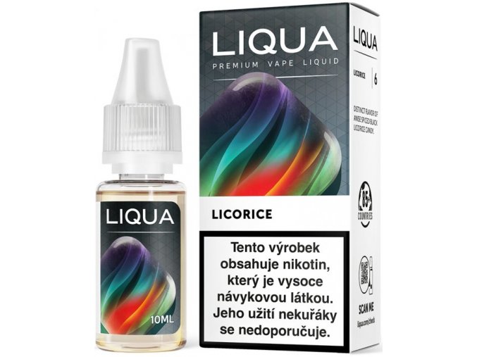 Liquid LIQUA CZ Elements Licorice 10ml-12mg (Lékořice)