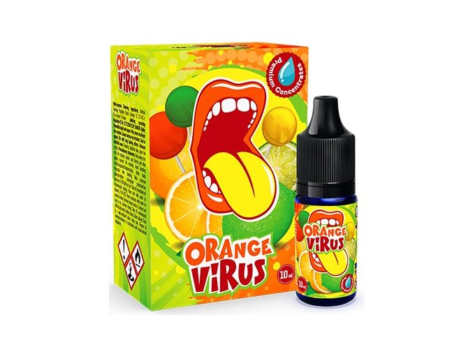 big mouth classical orange virus