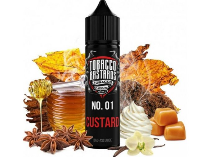 Příchuť Flavormonks Tobacco Bastards Shake and Vape 12ml No.01 Custard