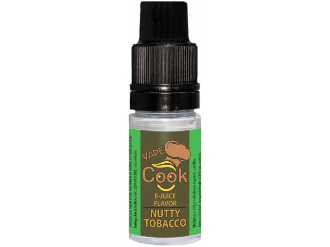 Příchuť IMPERIA Vape Cook 10ml Nutty Tobacco (Tabák s oříškem)