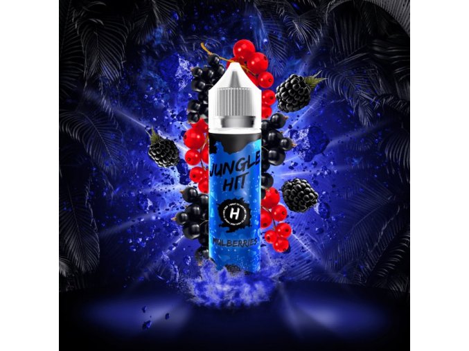 Příchuť Jungle Hit Shake and Vape 12ml Mulberries