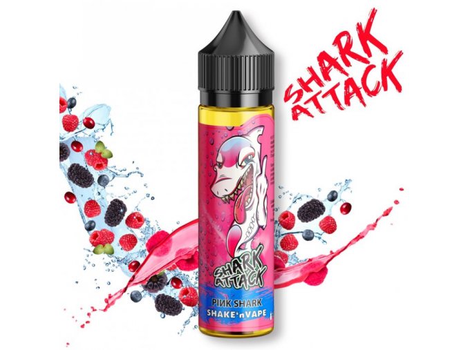 65618 1 shark attack shake n vape 10ml pink