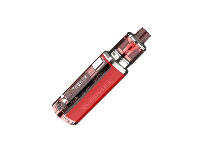 wismec sinuous v80 tc 80w grip full kit red