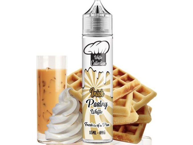 Příchuť Waffle Collection Shake and Vape 15ml Irish Pastry