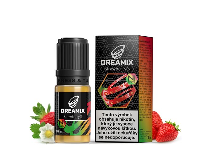 dreamix salt jahoda strawberry