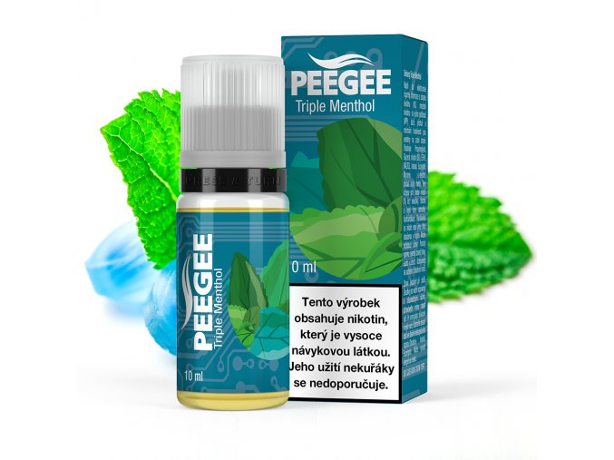 peegee trojity mentol triple menthol