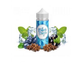 Příchuť Infamous Drops S&V: Blue Drops (Modré bobule s anýzem a mentolem) 20ml