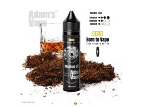 Příchuť Born to Vape S&V: Bourbon Oil (Opravdový tabák s bourbonem a mandlemi) 12ml