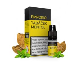 E-liquid Emporio 10ml / 12mg: Tabáček Mentol