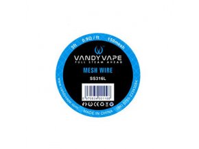 Mesh 150 SS316 - Vandy Vape (1,5m)