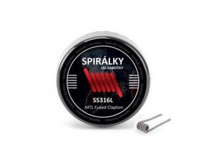 Spirálky od Karotky - MTL Fused Clapton 0,5ohm (10ks)