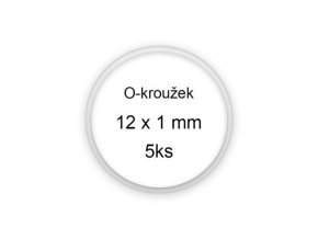 Sada O-kroužků / těsnění 12x1 mm (5ks)