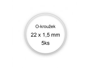 Sada O-kroužků / těsnění 22x1,5 mm (5ks)