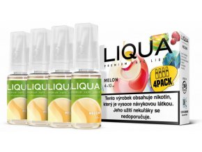 liqua cz elements 4pack melon 4x10ml zluty meloun