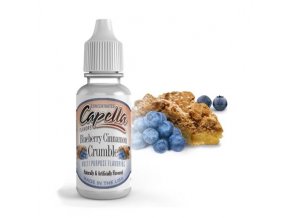 Příchuť Capella: Borůvkový koláč (Blueberry Cinnamon Crumble) 13ml