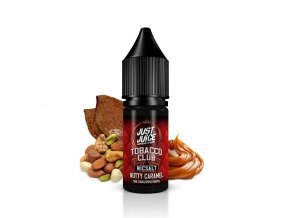 Just Juice Salt - E-liquid - Tobacco Nutty Caramel (Oříškový tabák s karamelem) - 20mg, produktový obrázek.