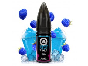 Riot SALT Hybrid - E-liquid - Blue Burst (Ledová tříšť z modré maliny) - 20mg, produktový obrázek.