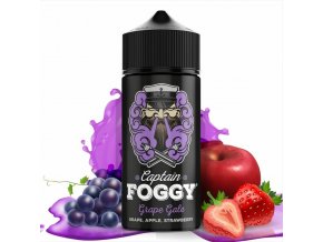 Captain Foggy - Shake & Vape - Grape Gale - 20ml, produktový obrázek.