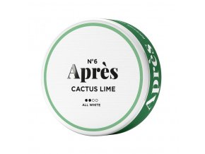 Après - nikotinové sáčky - Cactus Lime - 8mg /g, produktový obrázek.