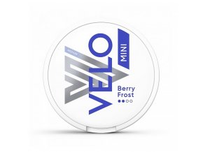 VELO - nikotinové sáčky - Berry Frost Mini - 12mg /g, produktový obrázek.