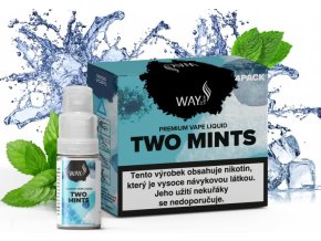 Liquid WAY to Vape 4Pack Two Mints 4x10ml-3mg