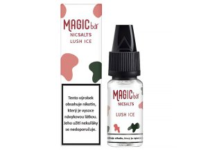 Magic BAR - Salt e-liquid - 20mg - Lush Ice - 10ml, produktový obrázek.