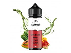 Mount Vape - Shake & Vape - Watermelon Mango Papaya Cactus - 40ml, produktový obrázek.