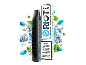 Elektronická cigareta: Riot Bar Disposable Pod 10mg (Menthol Ice)