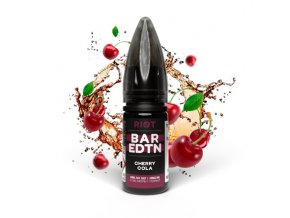 E-liquid Riot BAR EDTN Salt 10ml / 10mg: Cherry Cola (Třešňová cola)