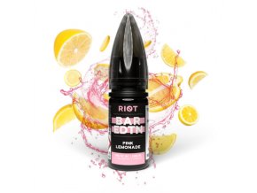 E-liquid Riot BAR EDTN Salt 10ml / 20mg: Pink Lemonade (Růžová limonáda)