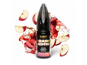 Riot BAR EDTN - Salt e-liquid - Sour Cherry Apple - 10ml - 10mg, produktový obrázek.