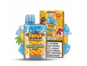 Kurwa Cocktail - 20mg - Pina Colada ICE, produktový obrázek.